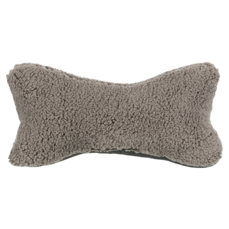 Polštář pod hlavu BENDSON ergonomický, 40 x 22 cm, světle šedá/tmavě šedá