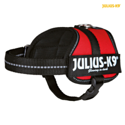 Julius-K9 silový postroj Baby 2/XS-S 33-45 cm,  - červená
