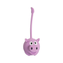 Prasátko míček s vysokým ocáskem 8 x 20 cm, se zvukem, latex, HipHop Dog