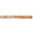 DentaFun Veggie Jaw Bone, kost "čelist" [50 ks], 22 cm / 85 g