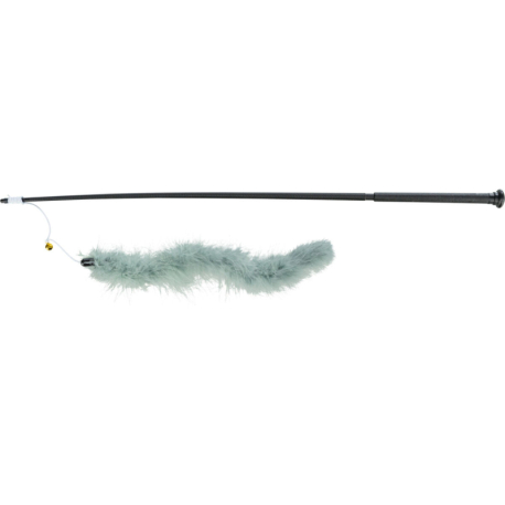 Hrací prut XXL s peříčkovým boa, 65cm