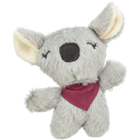 KOALA, plyšová hračka pro kočky s catnipem, 12cm