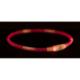 Flash light ring USB, blikací obojek, vícebarevný