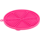Lick´n´Snack KRUH s přísavkami - podložka k pomalému krmení, 18 cm, TPR/plast, růžová