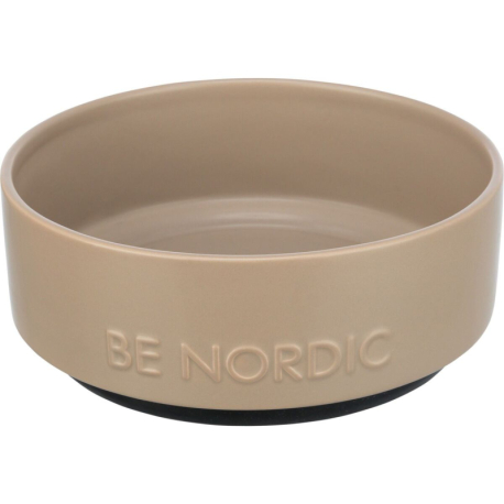 BE NORDIC keramická miska, šedohnědá
