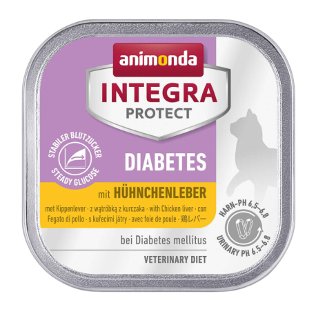 INTEGRA PROTECT Diabet adult s kuřecími játry pro kočky 100 g