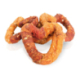 KIDDOG BUFFET kachní a kuřecí masíčko na buvolím srdci [10 ks], 12 cm/ 100 g