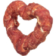 DentaFun Heart, buvolí srdce s kachním masem [50 ks], 8 cm / 40 g
