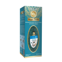 AQUA Magic Zeolite COOL FRESH - granulovaný deodorant pro kočičí WC,  500 g