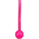 Soft & Strong, míček s poutkem, TPR, 27 cm, růžová