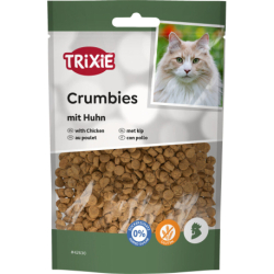 Crumbies, krutonky s kuřecím, 78 % masa,  50 g