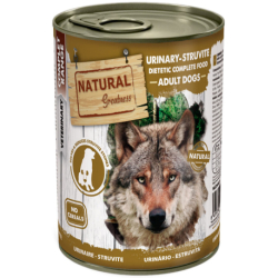 Natural Greatness URINARY-STRUVIT, veterinární dieta, konzerva pro psy 400g