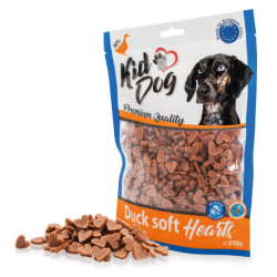 KIDDOG kachní srdíčka - tréninkové kousky 250 g