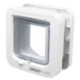 SureFlap 4-cestná dvířka na mikročip 21 x 21 cm - bílé
