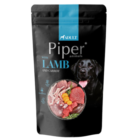NEW PIPER s jehněčím a mrkví, kapsička pro psy 150 g