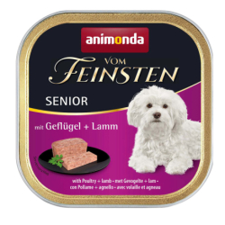 ANIMONDA paštika SENIOR - drůbeží, jehněčí pro psy 150 g