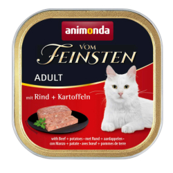 ANIMONDA paštika ADULT - hovězí + brambory pro kočky100 g