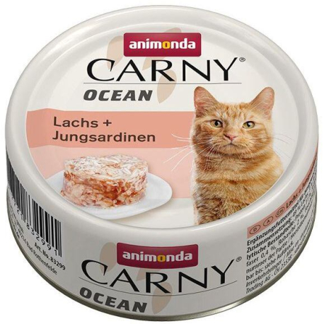 ANIMONDA konzerva CARNY Ocean - losos + sardinky 80 g