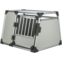 Transportní klec - hliníkový rám, pevné panely 90 x 64 x 78 cm, nosnost 40 kg
