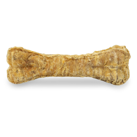 KIDDOG 100% Natural Snack, buvolí průdušnice ve tvaru kosti 15 cm / 200 g (2 ks)