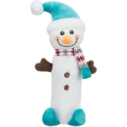 Xmas SNOWMAN, vánoční sněhulák s pet lahví uvnitř, 38 cm