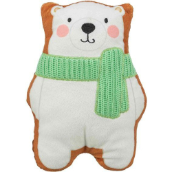 Xmas Bear - vánoční medvídek 20 cm, hračka pro psy, se zvukem, plyš
