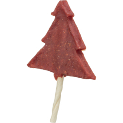 Xmas Tree Lollipop, vánoční lízátko stromeček s kachním prsem [80], 12 cm, 28 g