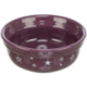Xmas Bowl, vánoční keramická miska, zelená/bordó