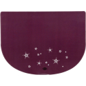 Xmas Place Mat, vánoční podložka pod misky, 40  x 30 cm, bordó
