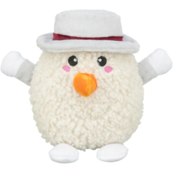 Xmas Snowman, vánoční plyšový sněhulák 25 cm