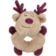 Xmas Reindeer, vánoční plyšový sob - kroužek, 24 cm