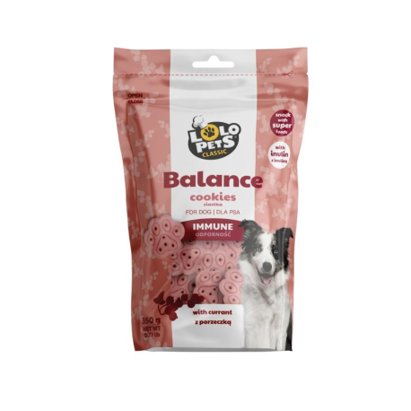 LOLOPets Cookies IMMUNE, sušenky na podporu imunity, 350 g