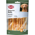 Denta Fun Rolls, tyčky s kuřecím masem, 12 cm, 16 ks/130 g