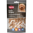 Premio Stripes, proužky s králíkem a treskou, 90 g