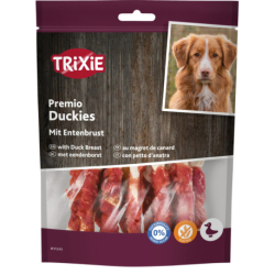 Premio Duckies, kostičky obalené kachními prsíčky, 250 g